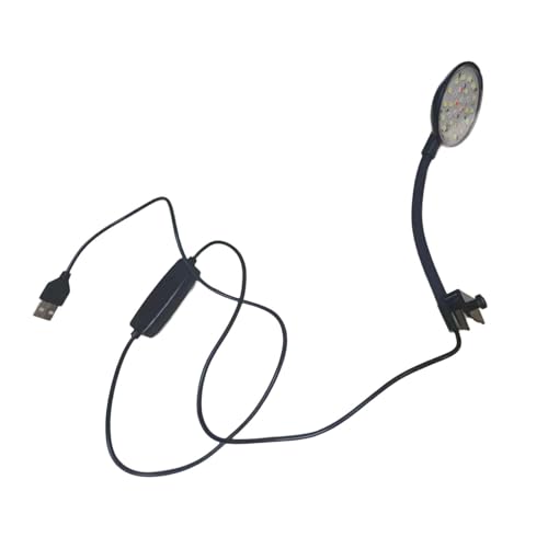 Fenteer LED-Aquarienlicht, Klemmlampe für Aquarienpflanzen, LED-Aquarienbeleuchtung für Süßwasser-Pflanzenaquarien Fenteer LED-Aquarienlicht, Klemmlampe für Aquarienpflanzen, LED-Aquarienbeleuchtung für Süßwasser-Pflanzenaquarien von Fenteer
