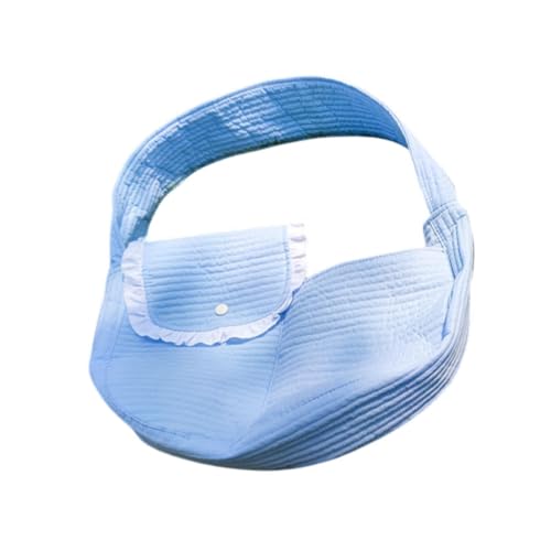 Fenteer PET -Papoose -Beutel, tragbarer Reisetackträger, Katzen -Rückhaltesack, Haustier für Reisen, L von Fenteer