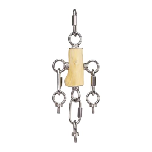 Fenteer Papageien-Kauspielzeug, Käfig, Hängespielzeug, Trainingsspielzeug, Vogelkäfig-Zubehör, bissfestes Vogelspielzeug für Turteltauben, Finken, Sittiche, 9x23cm Fenteer Papageien-Kauspielzeug, Käfig, Hängespielzeug, Trainingsspielzeug, Vogelkäfig-Zubehör, bissfestes Vogelspielzeug für Turteltauben, Finken, Sittiche, 9x23cm von Fenteer