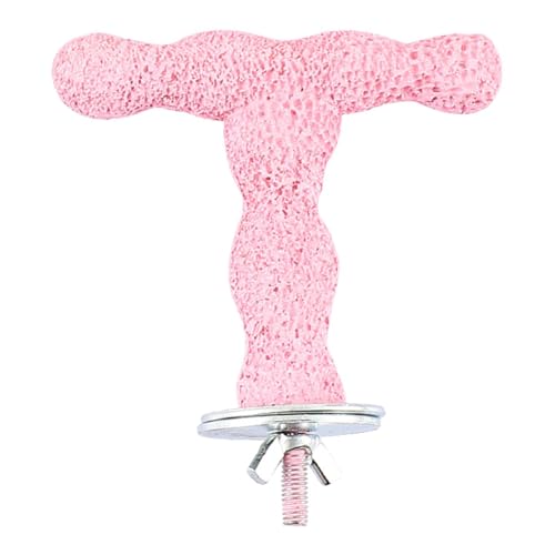 Fenteer Papageien-Sitzstangenständer, tragbarer Pfotenschleifständer für Finken, Papageien, Wellensittiche, kleine Vögel, Nymphensittiche, Rosa Fenteer Papageien-Sitzstangenständer, tragbarer Pfotenschleifständer für Finken, Papageien, Wellensittiche, kleine Vögel, Nymphensittiche, Rosa von Fenteer