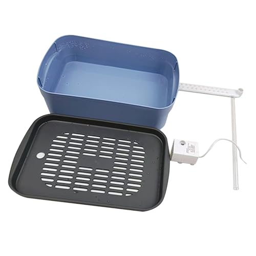 Fenteer Papageienbadewanne, elektrisches Duschbecken, 26 Löcher, Badegeräte, automatische Wasserzirkulation Vogelbad Fenteer Papageienbadewanne, elektrisches Duschbecken, 26 Löcher, Badegeräte, automatische Wasserzirkulation Vogelbad von Fenteer