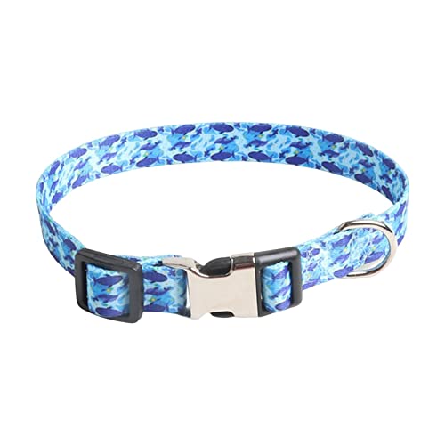 Fenteer Pet Cat Strapazierfähiges verstellbares Hundehalsband für kleine mittelgroße Hunde, Wal, 2x45CM Fenteer Pet Cat Strapazierfähiges verstellbares Hundehalsband für kleine mittelgroße Hunde, Wal, 2x45CM von Fenteer
