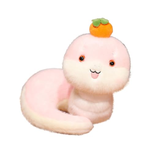 Fenteer Plüschschlange, Stofftier, Puppe, dekorativ, Heimdekoration, süßes Schlangen-Plüschtier, warm für Kinder, Jungen, Mädchen, Rosa Fenteer Plüschschlange, Stofftier, Puppe, dekorativ, Heimdekoration, süßes Schlangen-Plüschtier, warm für Kinder, Jungen, Mädchen, Rosa von Fenteer