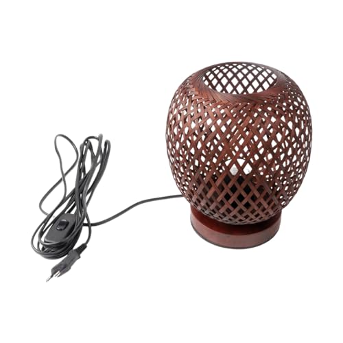 Fenteer Rattan Tisch Lampe Vintage Bambus Laterne Tisch Lampe Dekor Nacht Licht Nachttisch Lampe Neben Lampe für Fotografie Wohnzimmer Fenteer Rattan Tisch Lampe Vintage Bambus Laterne Tisch Lampe Dekor Nacht Licht Nachttisch Lampe Neben Lampe für Fotografie Wohnzimmer von Fenteer