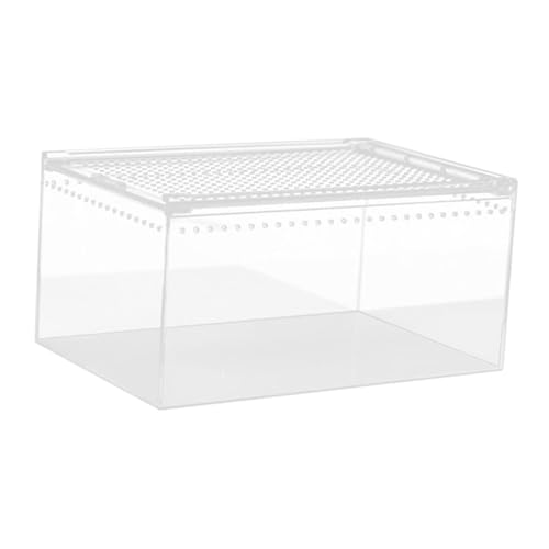 Fenteer Reptilien-Futterbox, Gehege, Käfig, Schildkröte, Flexibler Landschaftsbau, für Eidechsen, Tierlebensraum, Käfig, Reptilien-Terrarium, 30cmx20cmx15cm Fenteer Reptilien-Futterbox, Gehege, Käfig, Schildkröte, Flexibler Landschaftsbau, für Eidechsen, Tierlebensraum, Käfig, Reptilien-Terrarium, 30cmx20cmx15cm von Fenteer