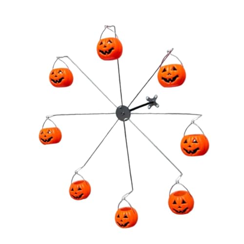 Fenteer Riesenrad-Vogelfutterstation, Halloween-Dekoration für den Außenbereich, leicht nachzufüllen, hängende Dekoration, Spielzeug, Geschenk für von Fenteer