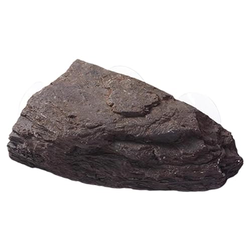 Fenteer Schildkröte Backenplattform, Schildkröte Rastendock, Reptilien Dock Tortoise Kletterplattform Fischtank Aquarium Ornament für Frosch, Künstlicher Rock von Fenteer