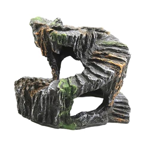 Fenteer Schildkröten-Sonnenplattform, Schildkröten-Kletterplattform, Aquarium-Fütterungs- und Ruheornament, Zubehör, Reptilien-Ruheterrasse von Fenteer