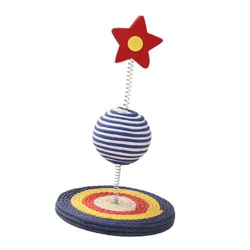 Fenteer Sisal-Katzenkratzbaum, Möbelschutz, Geschenk, einzigartige Form, dekorativ, interaktive Übung, Schleifpfoten, Spielzeug, Kratzbaum Fenteer Sisal-Katzenkratzbaum, Möbelschutz, Geschenk, einzigartige Form, dekorativ, interaktive Übung, Schleifpfoten, Spielzeug, Kratzbaum von Fenteer