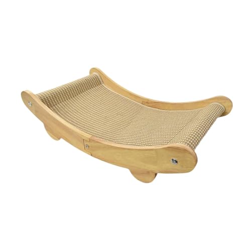 Fenteer Sisal-Katzenkratzbett, Kratzkissen, Möbelschutz, Stabiler Kratzbaum, Leichter Katzenkratzbaum, Holz-Kratzliege Fenteer Sisal-Katzenkratzbett, Kratzkissen, Möbelschutz, Stabiler Kratzbaum, Leichter Katzenkratzbaum, Holz-Kratzliege von Fenteer
