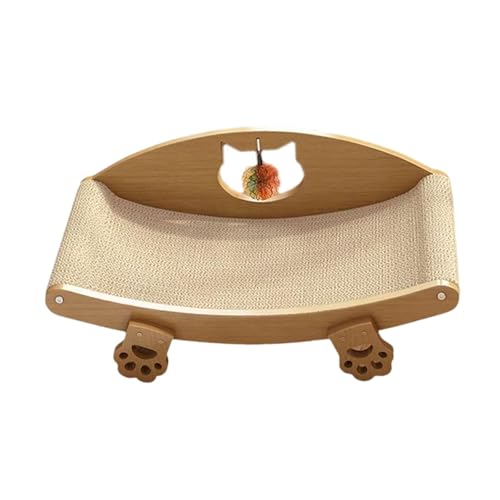 Fenteer Sisal-Katzenkratzbett für Hauskatzen, Kratzliege, Haustiergeschenke, neuartige Kratzcouch zum Spielen, Nest, Ausruhen, bequem, 50x27x24cm Fenteer Sisal-Katzenkratzbett für Hauskatzen, Kratzliege, Haustiergeschenke, neuartige Kratzcouch zum Spielen, Nest, Ausruhen, bequem, 50x27x24cm von Fenteer