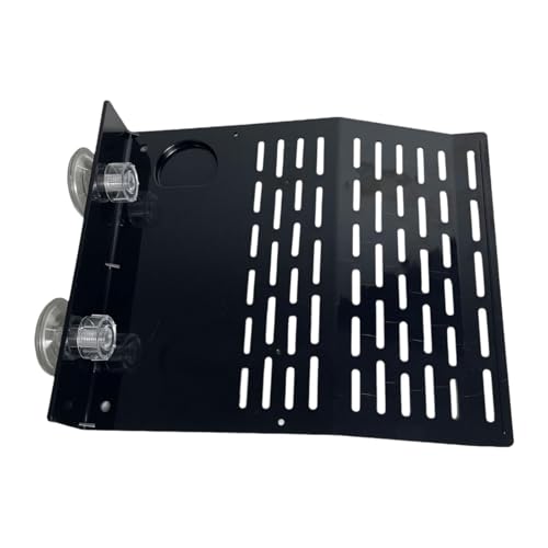 Fenteer Sonnenplattform für Schildkröten, Reptilien-Lebensraum-Zubehör, Waschbecken, Kai, Kletterrampe, Sonnenbereich für Reptilien, für Frösche, L von Fenteer