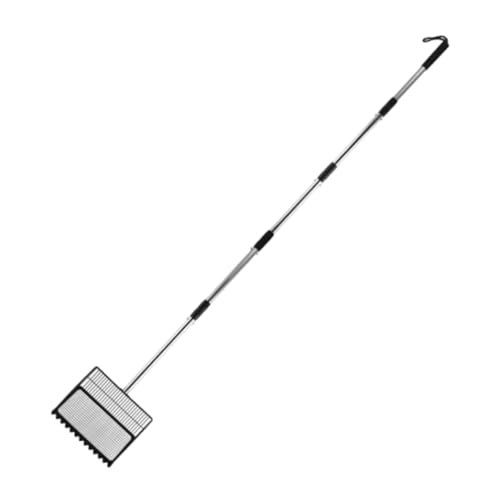 Fenteer Teleskop-Hühnermistschaufel aus Metall, 85,1–170,3 cm, ausziehbar, Mehrzweck-Weidereinigungswerkzeug, Hühnerstall-Mucking-Scooper Fenteer Teleskop-Hühnermistschaufel aus Metall, 85,1–170,3 cm, ausziehbar, Mehrzweck-Weidereinigungswerkzeug, Hühnerstall-Mucking-Scooper von Fenteer