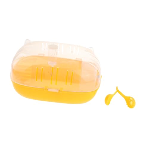 Fenteer Tragbarer Hamster Käfig Kleiner Tier im Freien Käfig Großer transparenter Chinchillas Hülle für Frettchen und Meerschweinchen, mit Laufrad Fenteer Tragbarer Hamster Käfig Kleiner Tier im Freien Käfig Großer transparenter Chinchillas Hülle für Frettchen und Meerschweinchen, mit Laufrad von Fenteer
