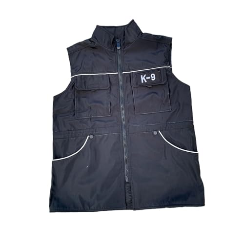 Fenteer Trainingsweste für Hundeführer, Schutztuch für Hundetrainer, Taillenkordelzug mit Taschen, atmungsaktive professionelle Gehorsamsweste, XL Fenteer Trainingsweste für Hundeführer, Schutztuch für Hundetrainer, Taillenkordelzug mit Taschen, atmungsaktive professionelle Gehorsamsweste, XL von Fenteer