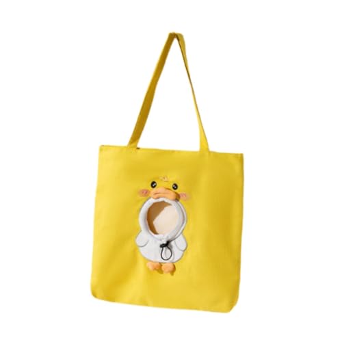 Fenteer Umhängetasche für Haustiere, süße Katzentragetasche, für alle Jahreszeiten, vielseitige Umhängetasche für Haustiere, Ausflugstasche für Kätzchen, Yellow and L Fenteer Umhängetasche für Haustiere, süße Katzentragetasche, für alle Jahreszeiten, vielseitige Umhängetasche für Haustiere, Ausflugstasche für Kätzchen, Yellow and L von Fenteer