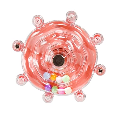 Fenteer Vogel-Papageienkäfig-Spielzeug, Papageien-Drehrad, Rassel, tragbares Papageien-Übungsspielzeug für Turteltauben, kleine mittelgroße Vögel, Finken, ROSA Fenteer Vogel-Papageienkäfig-Spielzeug, Papageien-Drehrad, Rassel, tragbares Papageien-Übungsspielzeug für Turteltauben, kleine mittelgroße Vögel, Finken, ROSA von Fenteer