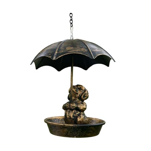 Fenteer Vogelfutterleiner Vogel Food Tablett Garten Dekor Hängende Vögel Wasserstation Vogelbad für Bluebirds Finken Hinterhof, Hund Fenteer Vogelfutterleiner Vogel Food Tablett Garten Dekor Hängende Vögel Wasserstation Vogelbad für Bluebirds Finken Hinterhof, Hund von Fenteer