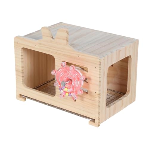 Fenteer Vogelhaus aus für Sittiche, stabil, TV-Form, dekorativ, hängendes Vogelhaus, Vogelnistkasten für Nymphensittiche, Kanarienvögel, Wellensittiche, L von Fenteer