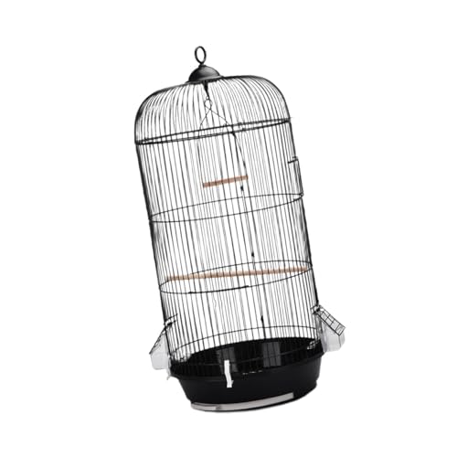 Fenteer Vogelkäfig, Vogelhäuschen, Netz, belüftet, Heimtierbedarf, Vogeltransporter, Sittichkäfig, rund, für kleine Vögel, Finken, Kanarienvögel, von Fenteer
