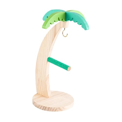 Fenteer Vogelsitzstangenständer, Käfigzubehör, Vögel, Spielspielplatz, Papageiensitzstange, Papageienspielständer für kleine und mittelgroße Papageien, von Fenteer