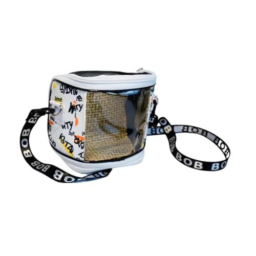 Fenteer Vogelträger, Reisetasche für Kleintiere, transparent, mit Riemen, atmungsaktive Schultertasche, Reise-Papageienkäfig für Reisen, Picknick, Wandern, Graffiti Fenteer Vogelträger, Reisetasche für Kleintiere, transparent, mit Riemen, atmungsaktive Schultertasche, Reise-Papageienkäfig für Reisen, Picknick, Wandern, Graffiti von Fenteer