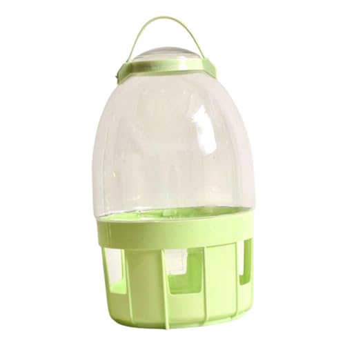 Fenteer Wasserspender für Tauben, Trinkflasche, Futterspender, Wasserspender, Vogeltränke, Wassertopf, Behälter für Unzertrennliche, Kampfhühner, Papageien, 10l von Fenteer