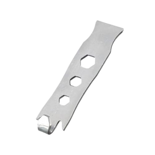Fenteer Zaundrahtverdrehung für T-Pfostenklammern, Befestigungsdrahtverdrehwerkzeug, 9.5 cm X 2.5 cm von Fenteer