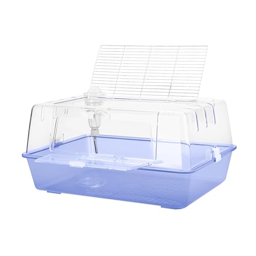 Hamsterkäfig-Lebensraum, Lebensraum für Kleintiere, kaufest, Rennmäuse, Kleintiere, klare, transparente Seiten, tragbarer Lebensraum für Mäuse und, BLAU Hamsterkäfig-Lebensraum, Lebensraum für Kleintiere, kaufest, Rennmäuse, Kleintiere, klare, transparente Seiten, tragbarer Lebensraum für Mäuse und, BLAU von Fenteer