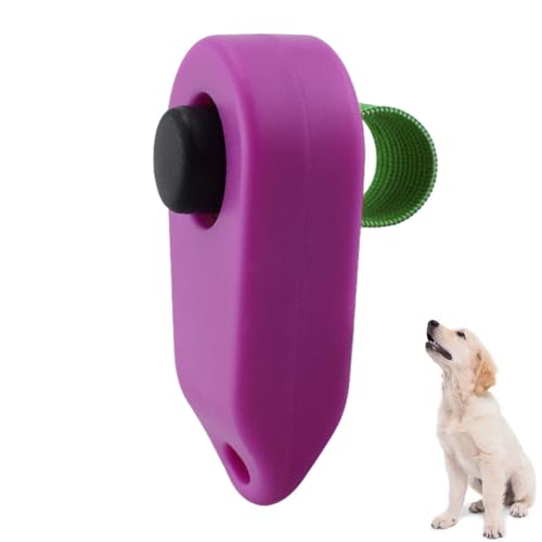 Fenytay Haustier-Clicker-Trainer, Haustier-Clicker-Trainingsgerät - Hundetrainer Clicker,Langlebiger, Leichter und einfach zu verwendender Haustier-Trainings-Clicker für Katzen, Welpen, Vögel, von Fenytay