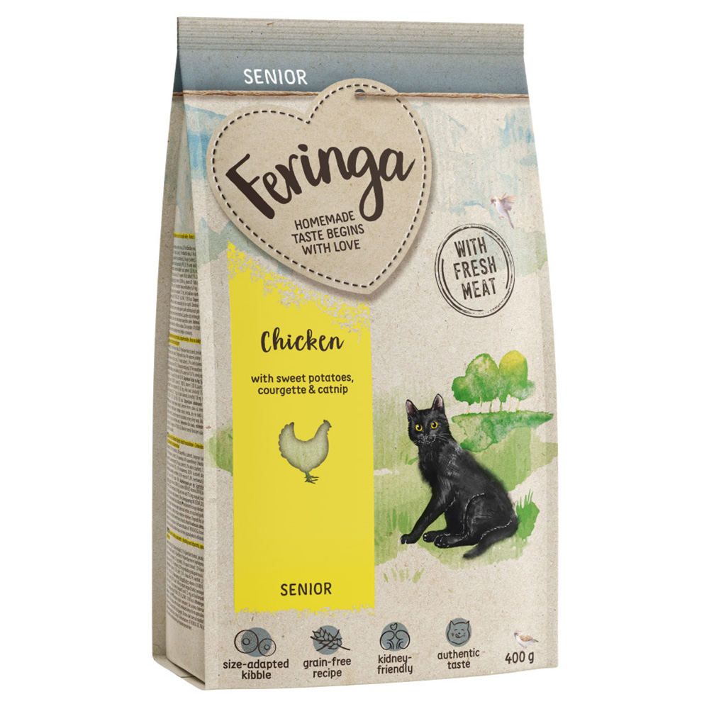2 + 1 gratis! 3 x 400g Feringa Trockenfutter Feringa Senior Huhn - 400 g 2 + 1 gratis! 3 x 400g Feringa Trockenfutter Feringa Senior Huhn - 400 g von Feringa