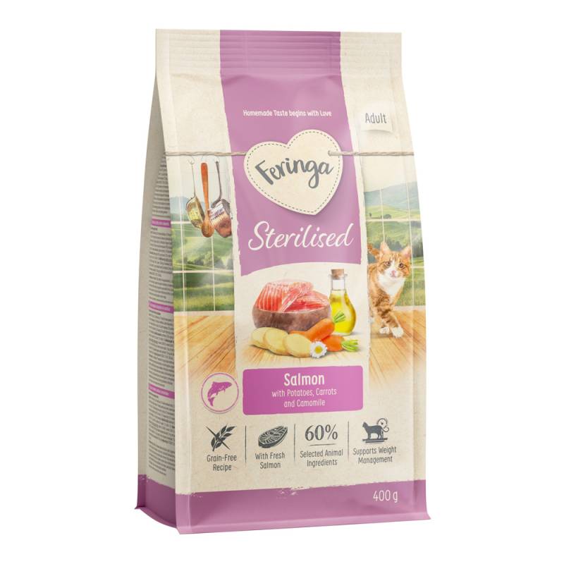 400 g Feringa zum Sonderpreis! - Adult Sterilised Lachs von Feringa