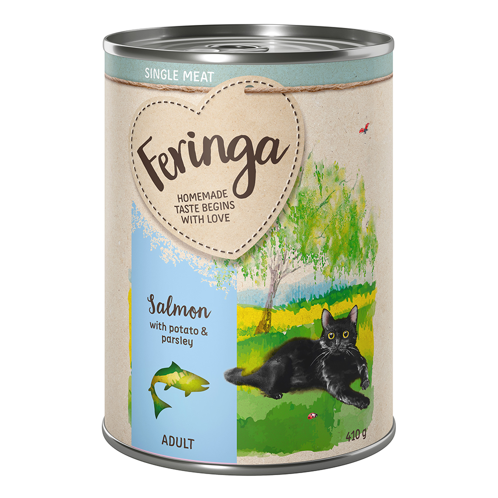 5 + 1 gratis! Feringa Single Meat Menü 6 x 410 g - Lachs mit Kartoffel & Petersilie 5 + 1 gratis! Feringa Single Meat Menü 6 x 410 g - Lachs mit Kartoffel & Petersilie von Feringa