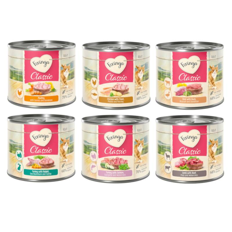 6 x 200 g Feringa zum Sonderpreis! - Classic Meat Menü: Mixpaket von Feringa