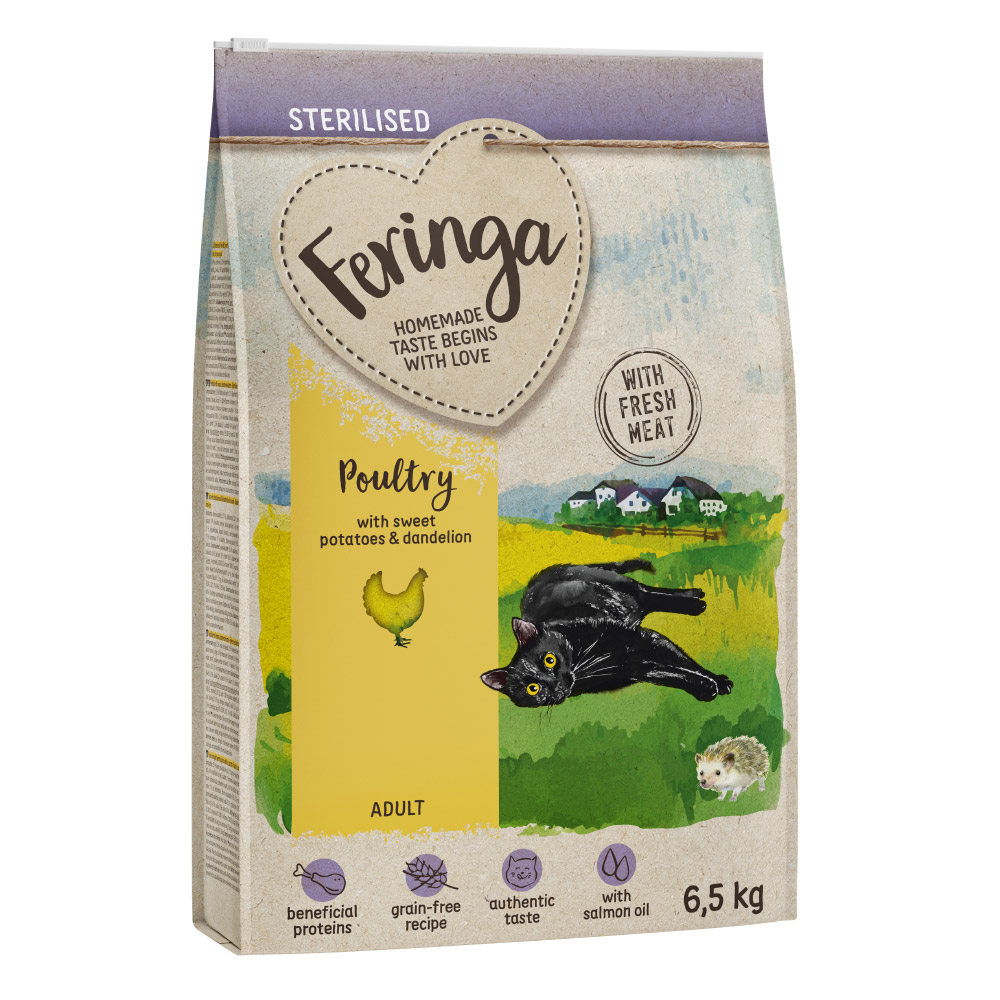Feringa Adult Sterilised Geflügel - 6,5 kg Feringa Adult Sterilised Geflügel - 6,5 kg von Feringa