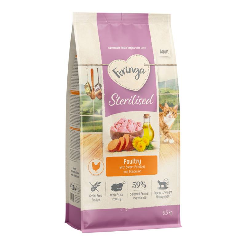 Feringa Adult Sterilised Geflügel - NEU 6,5 kg Feringa Adult Sterilised Geflügel - NEU 6,5 kg von Feringa