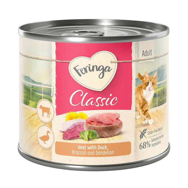 Feringa Classic Meat Menü 6 x 200 g - Ente & Kalb von Feringa