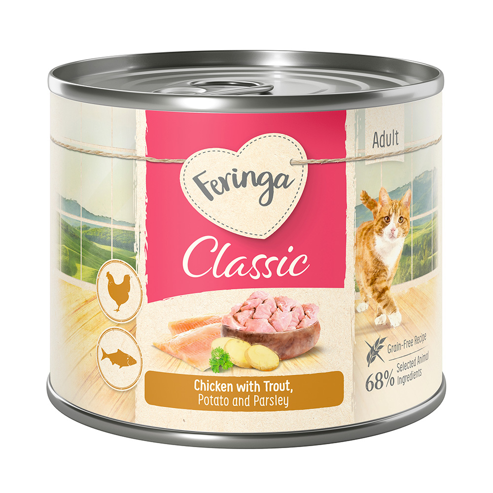 Feringa Classic Meat Menü 6 x 200 g - Forelle & Huhn von Feringa