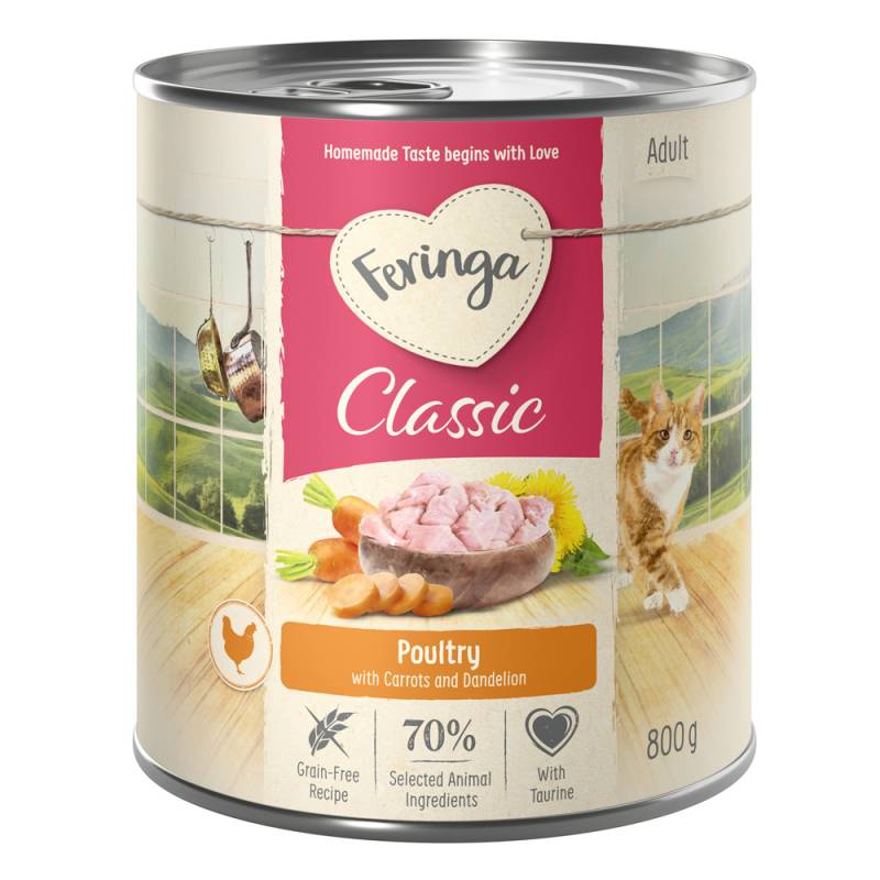 Feringa Classic Meat Menü 6 x 800 g - Geflügel Feringa Classic Meat Menü 6 x 800 g - Geflügel von Feringa