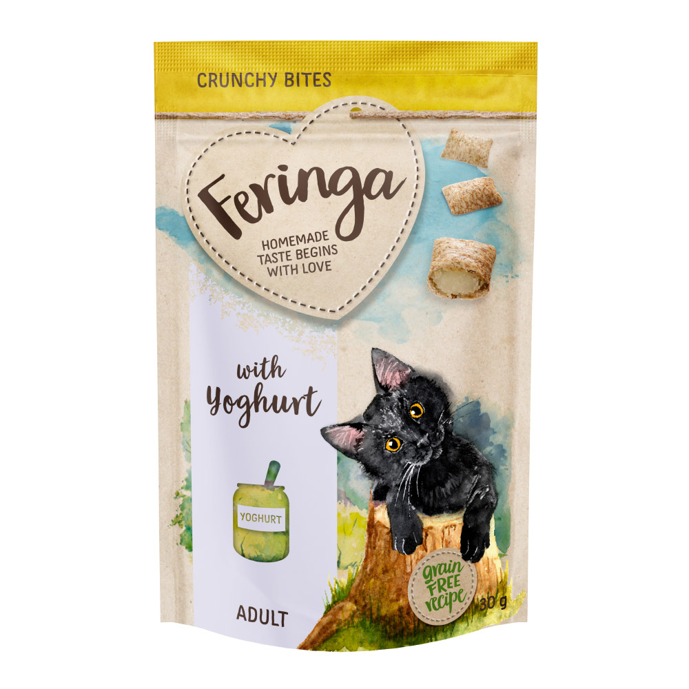 Feringa Crunchy Bites Joghurt - Sparpaket: 3 x 30 g von Feringa