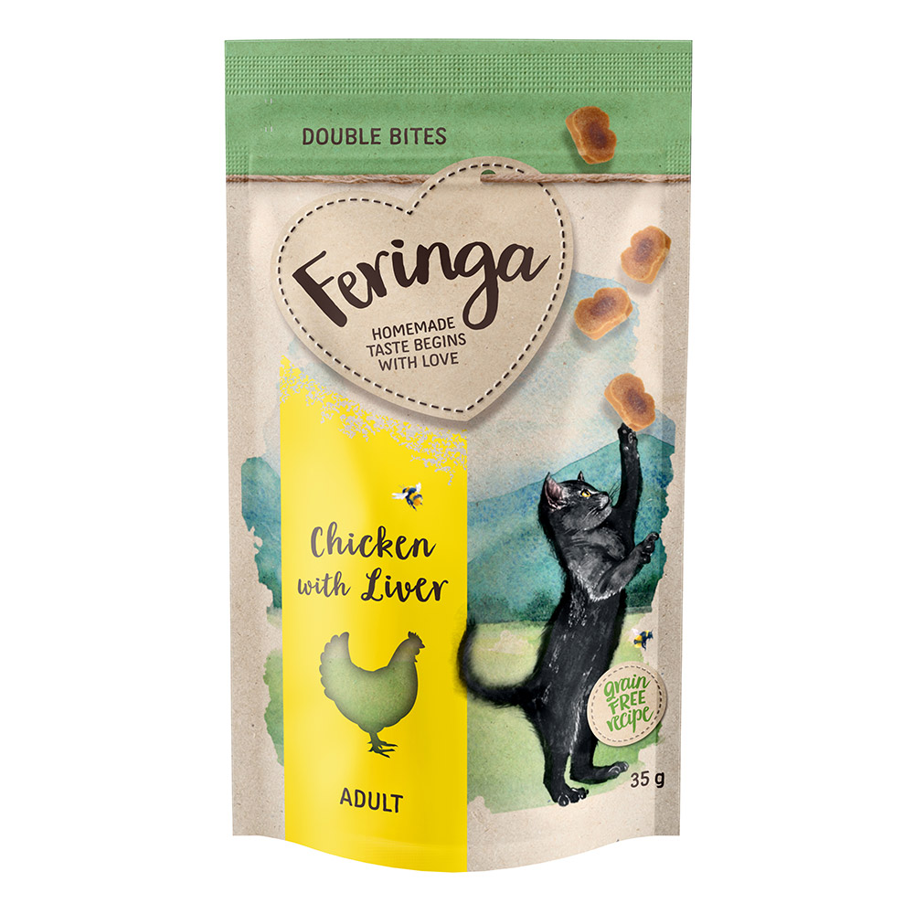 Feringa Double Bites Huhn mit Leber - 35 g Feringa Double Bites Huhn mit Leber - 35 g von Feringa