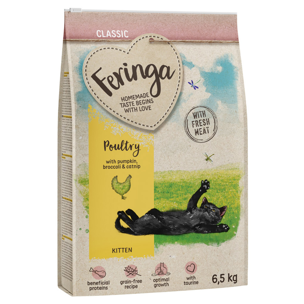 Feringa Kitten Classic Geflügel - 6,5 kg von Feringa