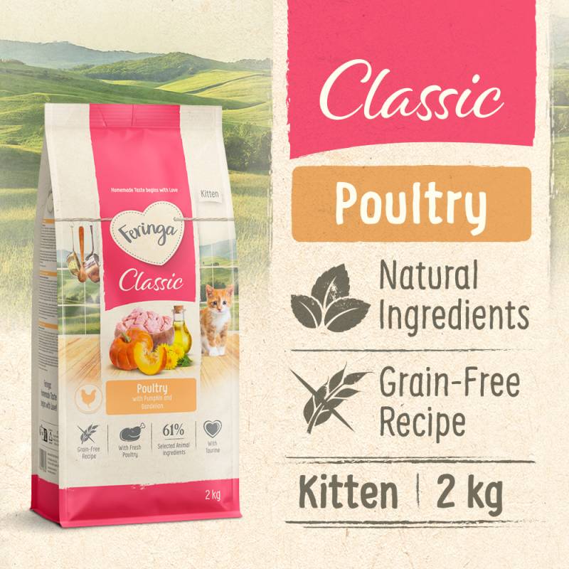 Feringa Kitten Classic Geflügel - NEU 2 kg Feringa Kitten Classic Geflügel - NEU 2 kg von Feringa