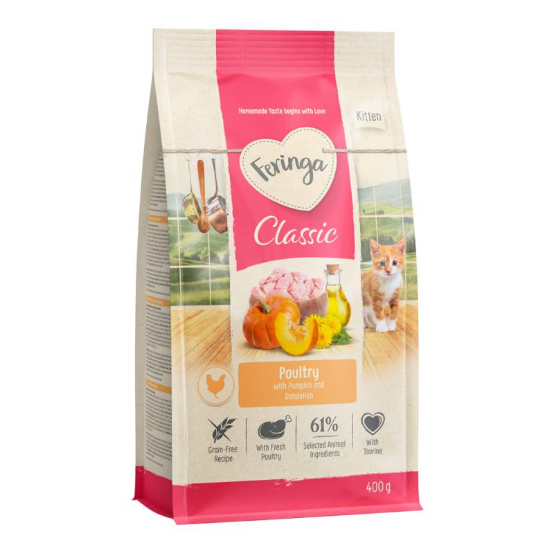 Feringa Kitten Classic Geflügel - NEU 400 g von Feringa