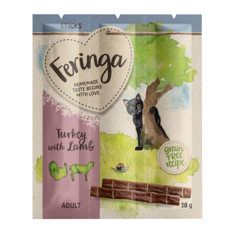 Feringa Sticks Truthahn & Lamm - Sparpaket 9 x 6 g von Feringa