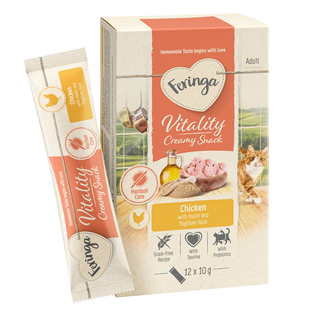 Feringa Vitality Creamy Snacks Sonderpreis!  - Mix: 3 Sorten (24 x 10 g) von Feringa