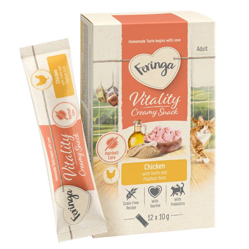 Feringa Vitality Creamy Snacks Sonderpreis!  - Mix: 3 Sorten (24 x 10 g) von Feringa
