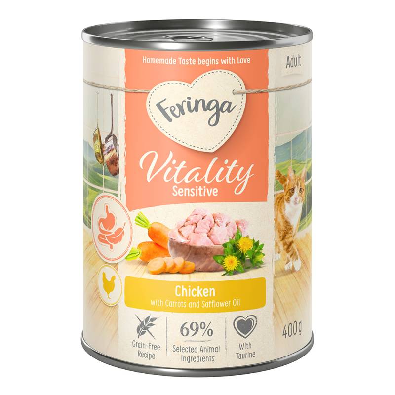Sparpaket Feringa Vitality Sensitive - Huhn 12 x 400 g von Feringa