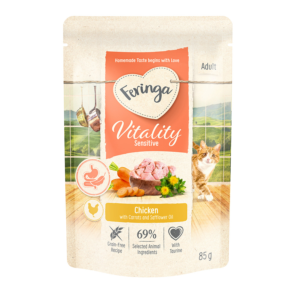 Sparpaket Feringa Vitality Sensitive - Huhn 24 x 85 g Sparpaket Feringa Vitality Sensitive - Huhn 24 x 85 g von Feringa