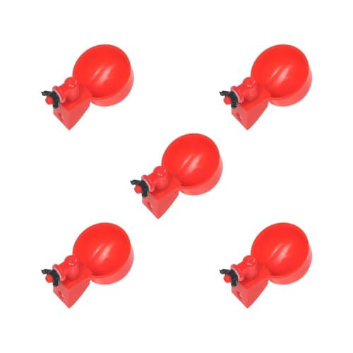 5 Set Automatische Bewässerungsbecher Geflügeltränke Bewässerungsbehälter Huhn Ente Wachteltaube von Feriuzymix